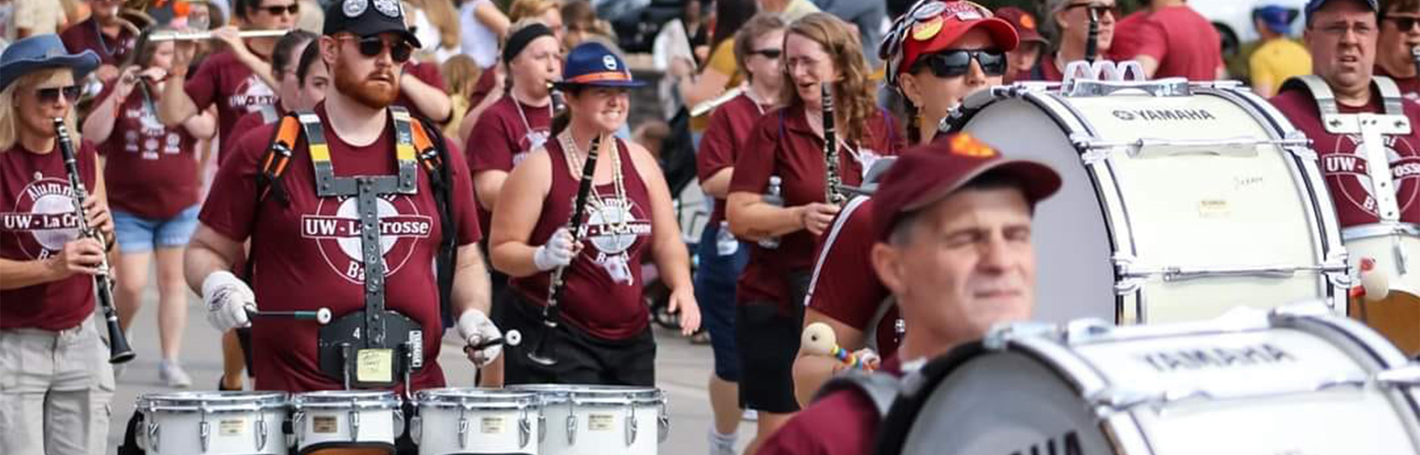 Members of University of Wisconsin - La Crosse Alumni Band